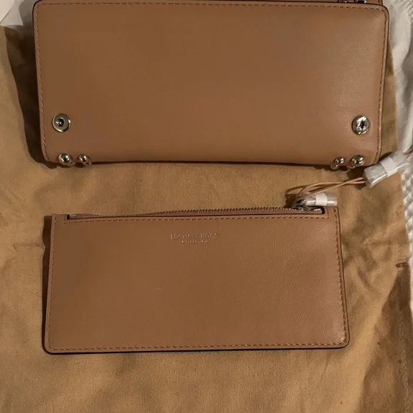 Michael Kors Collection Suntan Studded Wallet - Picture 3 of 7